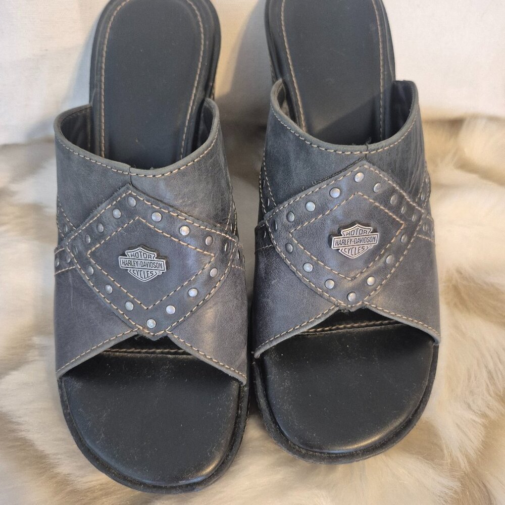 Womens Harley Davidson Wedge Shoe
